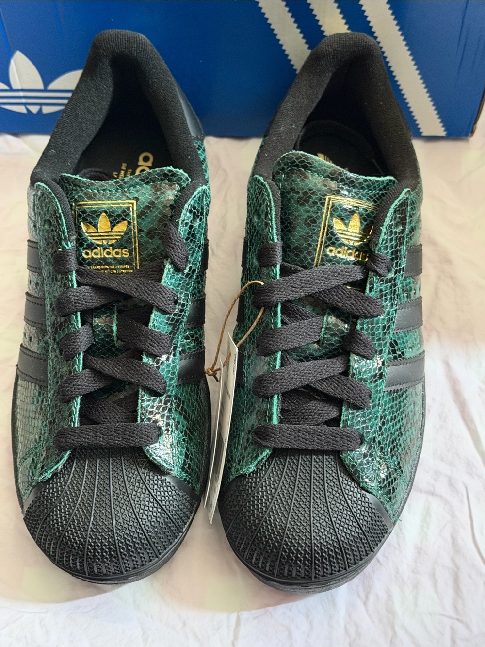 Adidas Original Superstar ll Snake skin